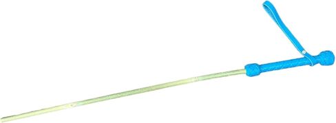 Bamboo Handcrafted Riding Crop Stick - 29.5" Riding Accessory with Genuine Leather Handle - Premium and Gentle Crops for Horses in Kuwait