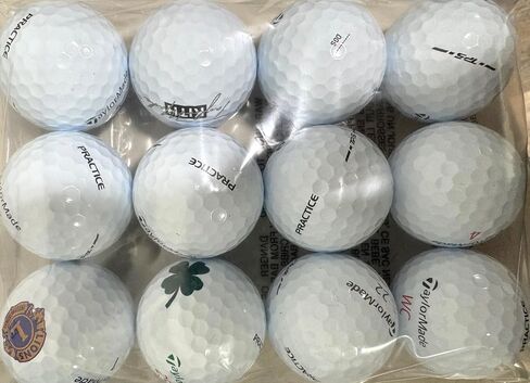 TaylorMade 1-Dozen TP5 & TP5x MySymbol Pix Logo Overrun Practice Golf Balls - Made in USA in Kuwait