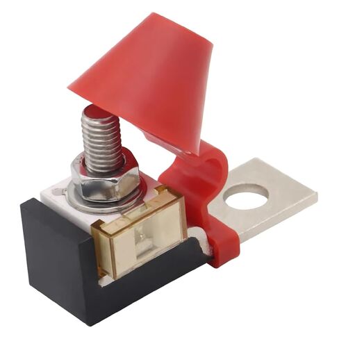 Block M8 Fuse Block ، حامل بطارية طرفي 58 فولت مع حماية اشتعال للقوارب ، RVs ، شاحنات ، سفن الرحلات البحرية ، الرافعات (300A) in Kuwait