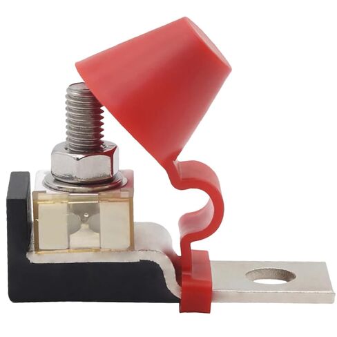 Block M8 Fuse Block ، حامل بطارية طرفي 58 فولت مع حماية اشتعال للقوارب ، RVs ، شاحنات ، سفن الرحلات البحرية ، الرافعات (300A) in Kuwait