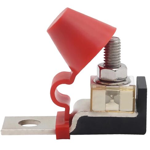 Block M8 Fuse Block ، حامل بطارية طرفي 58 فولت مع حماية اشتعال للقوارب ، RVs ، شاحنات ، سفن الرحلات البحرية ، الرافعات (300A) in Kuwait