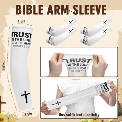 6 Pairs UV Cooling Arm Sleeves Sun Protection Men Women Arm Sleeves Oversleeve for Sports Cycling Working in Saudi Arabia