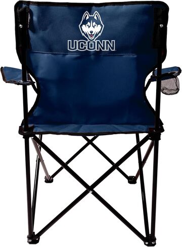 Logo Brands NCAA UConn Huskies Quad Chair, Unisex Adult Chair with One Cup Holder, Team Color, One Size in Saudi Arabia