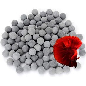 DreamDealsSG 200pcs Tourmaline Balls for Freshwater Aquarium Tank. Mineral Supplement Substrate. Live Shrimp Food, Betta Fish Food, and Crayfish Food. Water Conditioner for Freshwater Shrimp etc