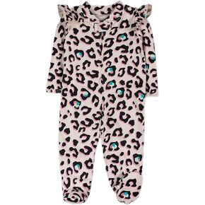 baby-girls Footed Pajamas