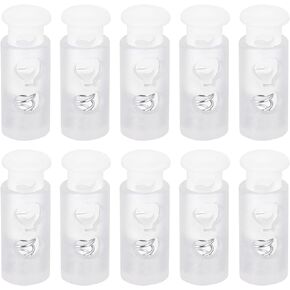 uxcell 20Pcs Plastic Cord Lock Draw String Double Hole Spring Toggle Stoppers Spring Stop for Backpack Shoelaces Drawstrings, 4mm Black