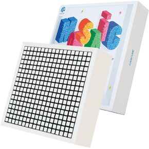 GAN Mosaic Cube, 6x6, 36 Pc 3x3 Mini Cubes with Puzzle Plate, with Puzzle Plate, Magic Cube Puzzle Toy for Kids Adults