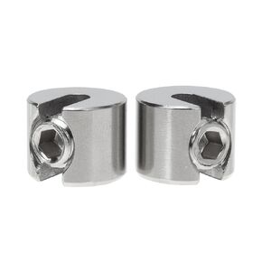 2pcs Wire Rope Clamp Stainless Steel Bolts Wire Grip Clamp Steel Cable Clamps Metal Wire Rope Clamp Wire Rope Screw Clamp Wire Clamp Wire Rope Fasteners Screw Clamp Cable Clamp