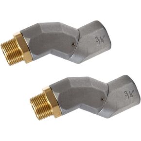 1Inch Fuel Swivel, Fuel Hose Swivel with 1'' NPT Connector Fuel Plane Swivel with 360 Roating Connector