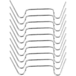 uxcell Universal Replacement Motorcycle Fastener Spring Clip for Square Headlight 10pcs