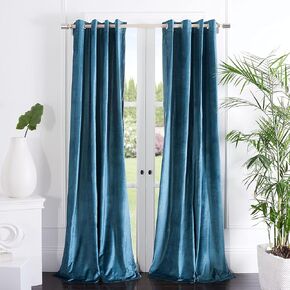 Safavieh Home Collection Creslia Mustard Grommet Window Panel Curtain Treatment (52" x 84") in Saudi Arabia