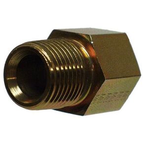 Apache 39038972 5/8" Female O-Ring Boss x 1/2" Male Pipe Hydraulic Adapter (Style 6404)