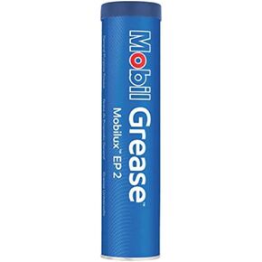 Grease,Premium,Mobilux EP 2,Electric Motor,Grease,Heavy-Duty,Red,390g,
