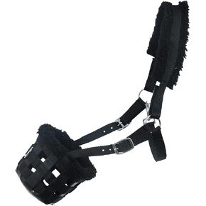 SIE Horse Grazing Muzzle Feed Bags (Cob, Pink)