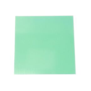 G10 3D Printer Build Surface Plate 235, 250, 310, 370 - Ender 3 CR10 Prusa High Temp Upgrade Semi Flexible Fiberglass Garolite Nylon PETG ABS PLA TPU PEEK PEKK ULTEM CF VAAPR (310x310mm, New)