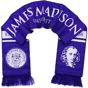 James Madison University Scarf - JMU Dukes Classic Woven