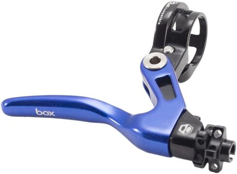رافعة فرامل Box One Genius BMX مع مشبك وثلاثة أذرع فرامل دراجة قابلة للعكس على شكل حرف V ومزودة بمشبك قابل للتعديل للوصول للتحكم الدقيق، مؤكسدة مع لمسة نهائية من الرسومات المحفورة بالليزر in Saudi Arabia