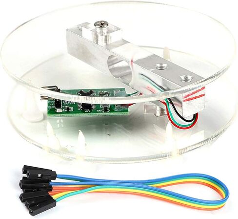 MakerHawk Digital Load Cell Weight Sensor HX711 AD Converter Breakout Module 5KG Portable Electronic Kitchen Scale for Ar duino Scale in Saudi Arabia