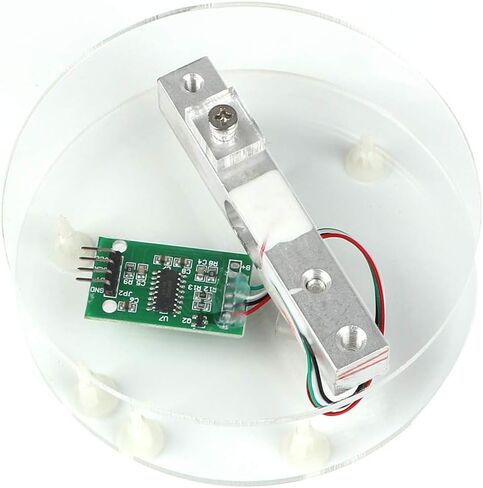 MakerHawk Digital Load Cell Weight Sensor HX711 AD Converter Breakout Module 5KG Portable Electronic Kitchen Scale for Ar duino Scale in Saudi Arabia