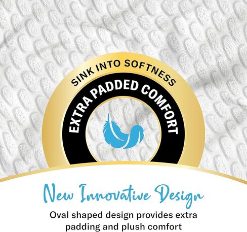 وسادات سرير فائقة النعومة من تشوكس، وسادات سلس البول للبالغين مقاس 23x36 للاستخدام مرة واحدة - وسادات كبيرة للتبول للاستعمال مرة واحدة للأطفال والبالغين وكبار السن مع طبقة علوية ناعمة - وسادات داخلية لسرير تشوكس ذات قدرة إضافية على الامتصاص [40 وسادة] in Kuwait