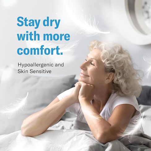 وسادات سرير فائقة النعومة من تشوكس، وسادات سلس البول للبالغين مقاس 23x36 للاستخدام مرة واحدة - وسادات كبيرة للتبول للاستعمال مرة واحدة للأطفال والبالغين وكبار السن مع طبقة علوية ناعمة - وسادات داخلية لسرير تشوكس ذات قدرة إضافية على الامتصاص [40 وسادة] in Kuwait