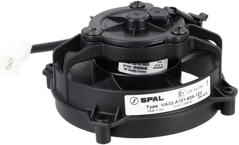 مروحة SPAL الأصلية مقاس 4 بوصات، تبريد، جهاز تهوية - التوصيل والتشغيل متكيف مع KTM/Husqvarna/Gas Gas - من عام 2010 إلى 2023 in Kuwait