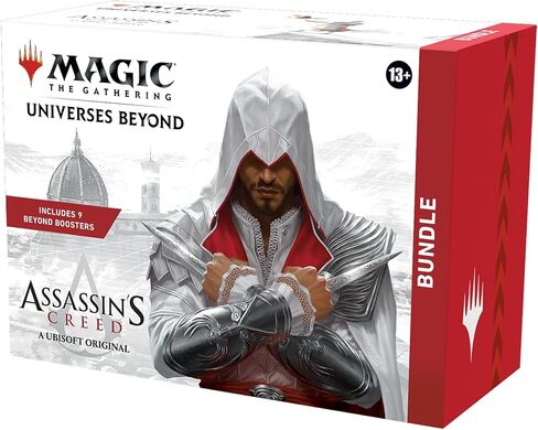 السحر: التجمع - حزمة Assassin’s Creed | 9 ما وراء التعزيزات + الملحقات | لعبة بطاقات التداول القابلة للتجميع للأعمار من 13 عامًا فما فوق in Saudi Arabia