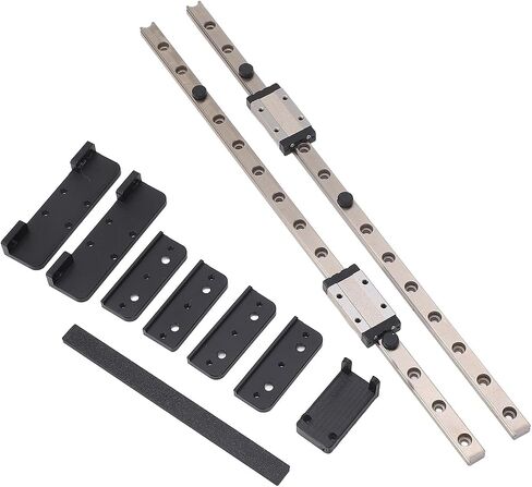 Ender 3 Linear Rail Kit, 2PCs Guide Rails Y Axes Guide Rail with Sliding Block, 3D Printer Linear Motion Rail for Neptune 3 Pro 4 for Ender 3 Pro V2 S1 S1 Pro in Saudi Arabia