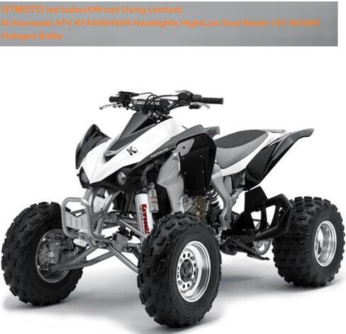 مصابيح LED لمصابيح Kawasaki KFX 400 450R الأمامية، مصابيح Prairie 300 400 2x4 4x4 للرأس، مصابيح 92069-1010، ATV H/L Dual Beam P15D / H6M 12V 30/30W، قوي 6000K أبيض ساطع، عبوتان in Kuwait