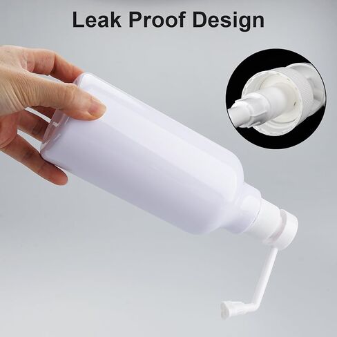 زجاجات رذاذ بلاستيكية، زجاجة رذاذ فارغة، 16.9 أونصة/500 مل، عبوتان من زجاجات الرش شديدة التحمل، زجاجة مياه رذاذ/تيار لحلول التنظيف، والنباتات، والحيوانات الأليفة، والزيوت العطرية، والشعر، والطبخ (أبيض) in Kuwait