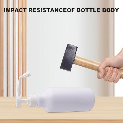 زجاجات رذاذ بلاستيكية، زجاجة رذاذ فارغة، 16.9 أونصة/500 مل، عبوتان من زجاجات الرش شديدة التحمل، زجاجة مياه رذاذ/تيار لحلول التنظيف، والنباتات، والحيوانات الأليفة، والزيوت العطرية، والشعر، والطبخ (أبيض) in Kuwait