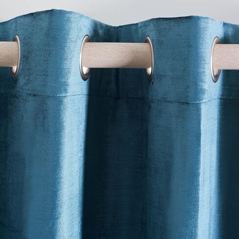 Safavieh Home Collection Creslia Mustard Grommet Window Panel Curtain Treatment (52" x 84") in Saudi Arabia