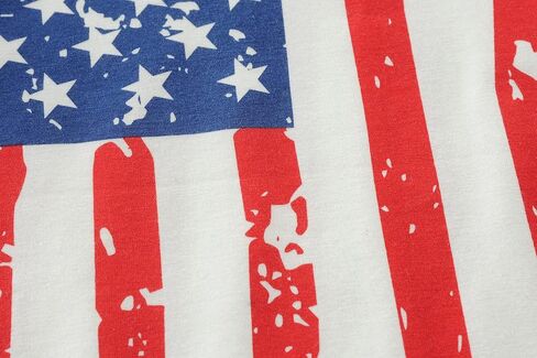 Patriotic T-Shirts Toddler Girls 4th of July Shirts Summer Tees Kids American Flag Tops in Saudi Arabia