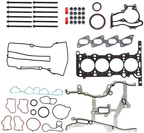 HS54898، HS31411، HS26540PT-1 مجموعة حشية رأس كاملة للمحرك مع مجموعة مسامير للرأس لـ Ch.evr-olet Trax/Sonic/Cruze/Cruze Limited 2011-2016، لـ BU-I.Ck Encore 2013-2016 1.4L Turbo in Kuwait