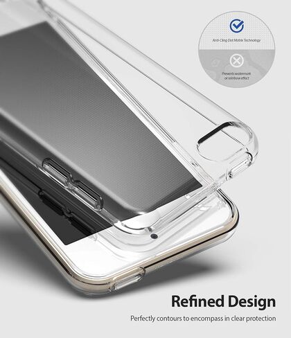 Ringke Air Designed for iPod Touch 7 Case (2019), iPod Touch 6th Generation Case, iPod Touch 5th Generation Case (2015) 4.0" - Clear in Saudi Arabia