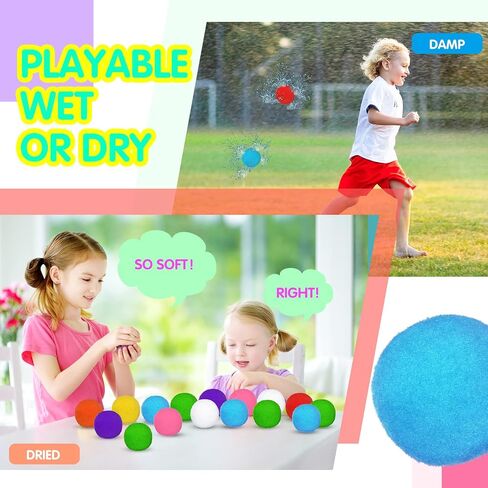 Deekin 500 Pcs Reusable Water Balloons for Kids Water Balls Water Games with 5 Pcs Mesh Bags Summer Outside Toys for Girls Boys Backyard Pool Outdoor Fun Game Play in Saudi Arabia