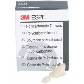3M ESPE 3M-P62 Pollecarbonate Crown ، الأمامي السفلي الطويل (حزمة 5) in Kuwait