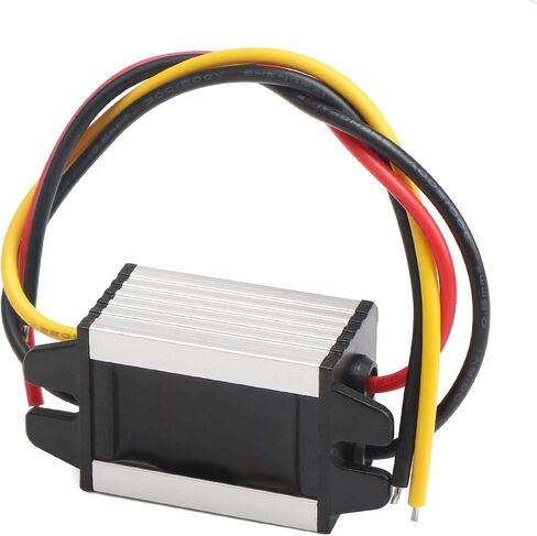 DROK 12v to 3.7v Buck Converter, DC 8-35V to 3.7V 3A 11W Voltage Regulator Board Power Supply Module, 5V 6V 9V 12V 24V Waterproof Car Volt Step Down Buck Converter in Saudi Arabia