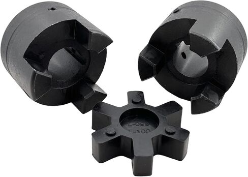 1 "إلى 1" L100 مرنة من 3 قطع من L-jaw اقتران مقرن ومطاط عنكبوت لوجود الخشب الخشب ، التوصيلات متعددة الإقامة L100-1-1 in Saudi Arabia