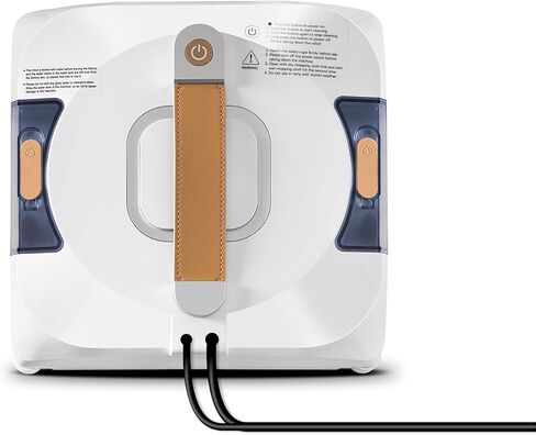 Window Cleaning Robot, Automatic Window Cleaner Robot Double-Sided Spray Water, 3500Pa Suction Power, 110ml Tank, Intelligent Path Planning, 4 Cleaning Modes (YW703-White) in Saudi Arabia