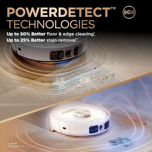 Shark Robot Vacuum & MOP ، PowerDetect Nevertouch Pro ، الفارغة الذاتية ، والتعويض عن الذات مع سعة حطام وسدة ذاتية ، و 60 يومًا ، وخزان إعادة ملء لمدة 30 يومًا ، و 5 تقنيات PowerDetect ، و AV2800 (متجدد) (متجدد) in Saudi Arabia