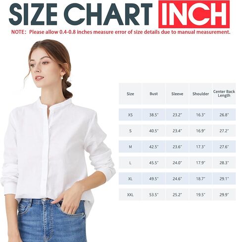 القمصان ذات الأزرار الماندرين للسيدات in Kuwait