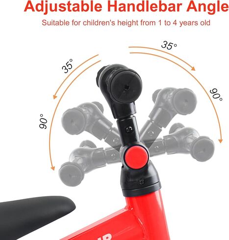 Elantrip 5 in 1 Balance Bike للأطفال من سن 1 إلى 3 سنوات ، أطفال Toddler Thercycle Kids Trikes Trikes ، أفضل ألعاب للبنين والفتاة ، وتدريب التوازن ، والمقعد القابل للتعديل والدواسة القابلة للإزالة in Kuwait