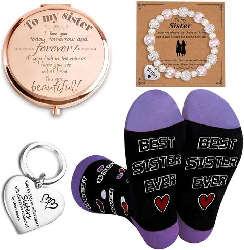 Owl Gifts for Women, 5pcs Gift Set for Owl Lovers, Owls Birthday Presents with Socks,Make Up Bag,50pcs Stickers in Saudi Arabia