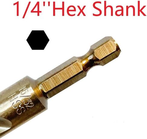 1/16 ''-1/4 '' 13pcs مجموعة الحفر الكوبالت سد hex shank in Kuwait
