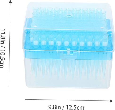Cabilock 100pcs Plastic Pipette Tips Suction Head Standard Pipette for Experiment in Saudi Arabia