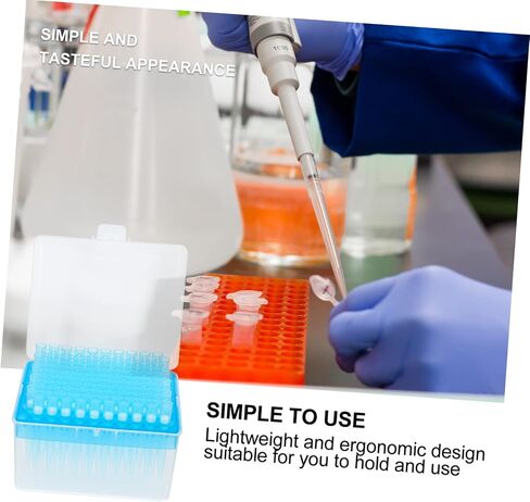 Cabilock 100pcs Plastic Pipette Tips Suction Head Standard Pipette for Experiment in Saudi Arabia