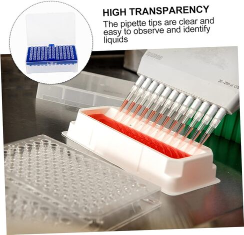 Cabilock 100pcs Plastic Pipette Tips Saction Head Makes Mosty To Experience in Kuwait