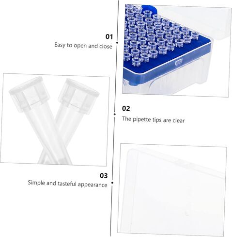 Cabilock 100pcs Plastic Pipette Tips Saction Head Makes Mosty To Experience in Kuwait