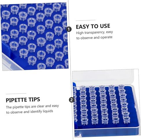 Cabilock 100pcs Plastic Pipette Tips Saction Head Makes Mosty To Experience in Kuwait